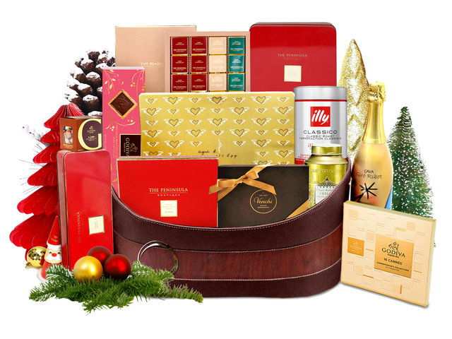 Christmas Gift Hamper - Christmas Deluxe Permium Pastry Gift Hamper M31 - L76601193b Photo