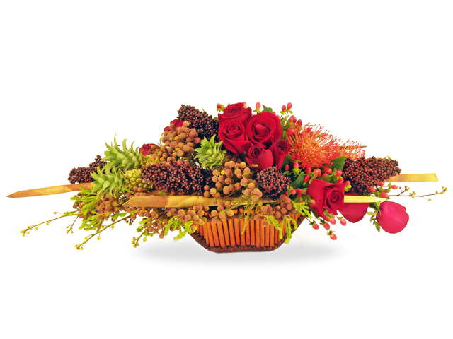 Florist Flower Arrangement - Garden of Eden - P2498 Photo