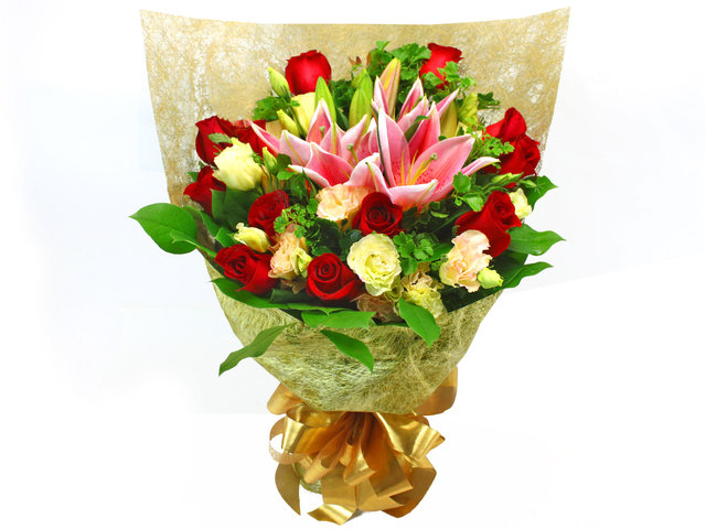 Florist Flower Bouquet - Gift / Birthday Flower Bouquet U - L38263 Photo