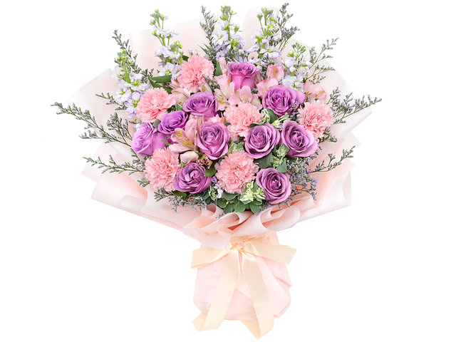 Florist Flower Bouquet - Mother's Day Flower Shop Bouquet AE01 - MR0423A4 Photo