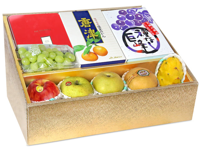 Fruit Basket - Mid Autumn Panorama Fruits Gift Box M37 - 0DP0711D8 Photo