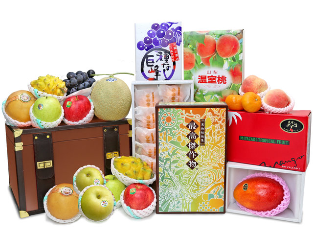 Mid-Autumn Gift Hamper - Mid Autumn Deluxe Permium Fruit Hamper FH172 - L76607652 Photo