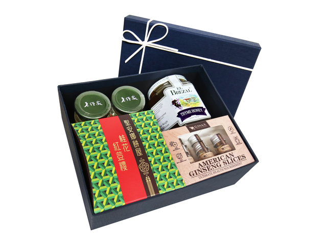 Wine n Food Hamper - Dragon Boat Festival Rice Dumpling with Health Care Business Gift Box DB02 - DBFG0513A2 Photo