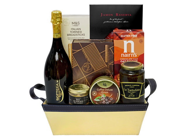 Wine n Food Hamper - Fancy Spanish Ham And Fine Wine Gift Hamper FH61 - TNP0410A3 Photo